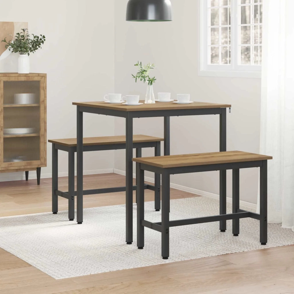Tavoli da pranzo 70 x 70 x 75 cm Legno ingegnerizzato Quadrato 892625
