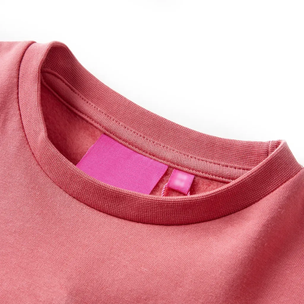 Felpa da Bambino Color Block Rosa e Henn¨¦ 128