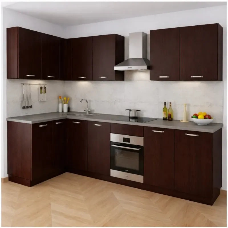 Anta per mobili in Legno nobilitato Compresa di Maniglia 90x40 Wenge