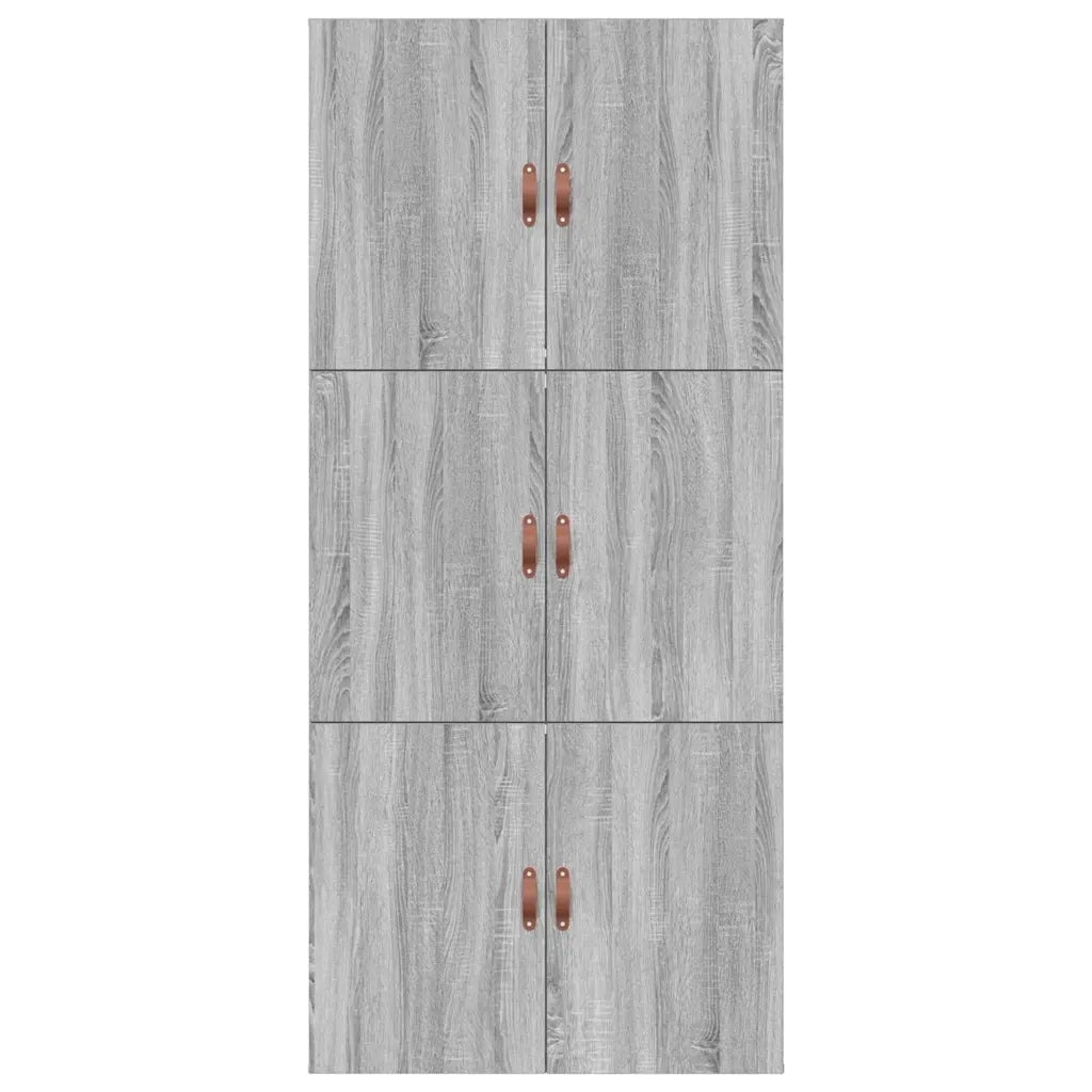 Struttura letto con contenitore-Giroletto con contenitore Grigio Sonoma 90 x 190 cm