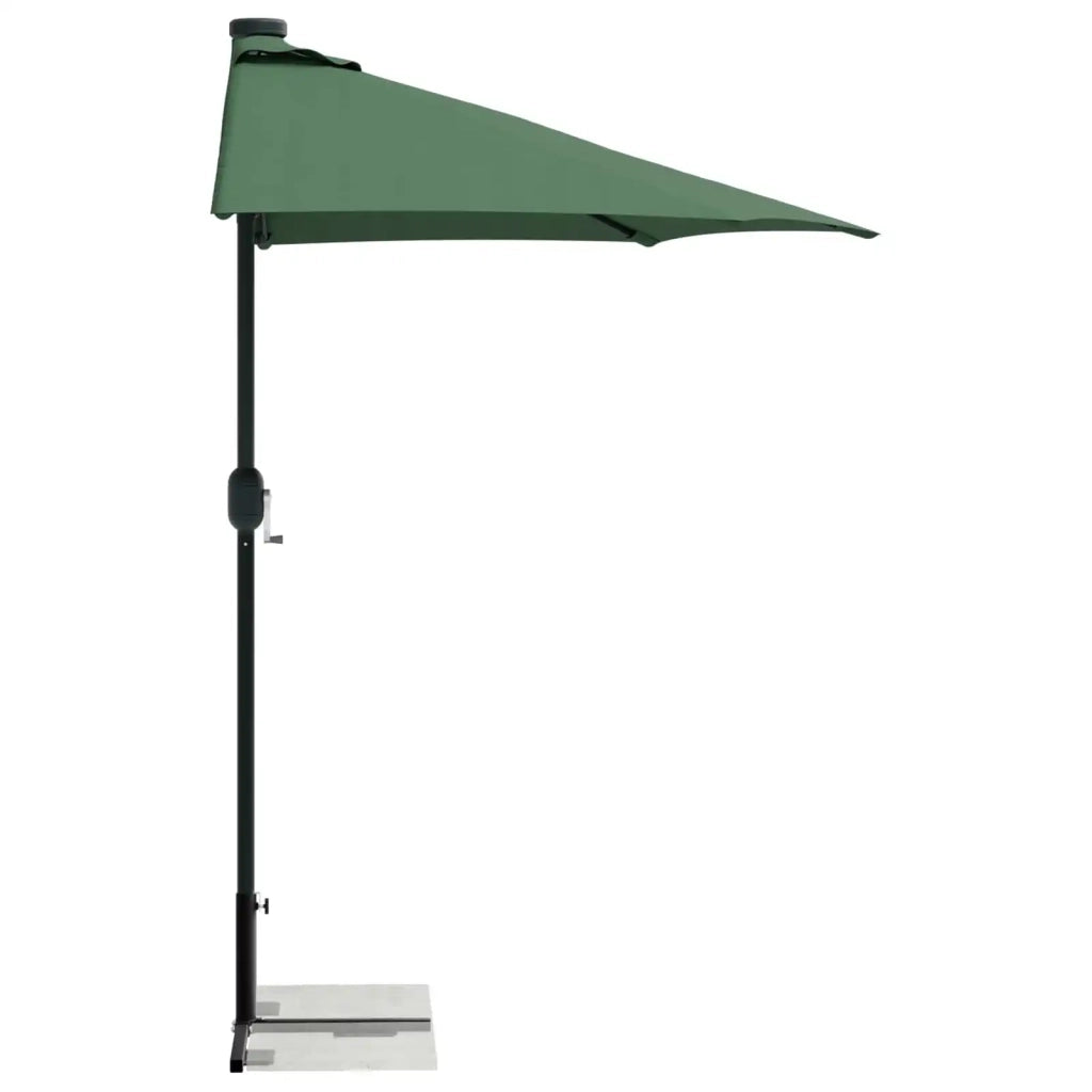 Telaio Base per Parasol a Mezza Nero Acciaio for 32-38 mm Pole 42034492