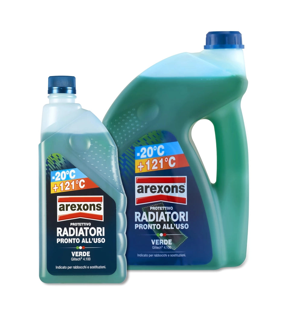 Liquido Radiatori Pronto All Uso Verde Arexons 1 l