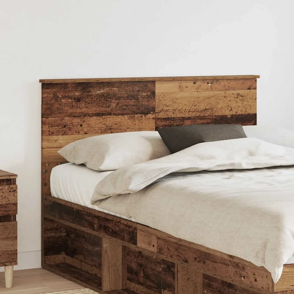Testiera-Testata-Testiera Decorativa Legno vecchio 120 cm Legno multistrato 839043