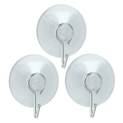 SET 3 GANCI VENTOSA IN PLASTICA PVC