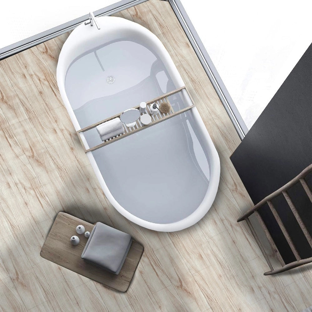 Pavimento PVC 140x750 Cm Rivestimento Rotolo Vinile 30 Misure Design Legno Parquet Venato Dis A