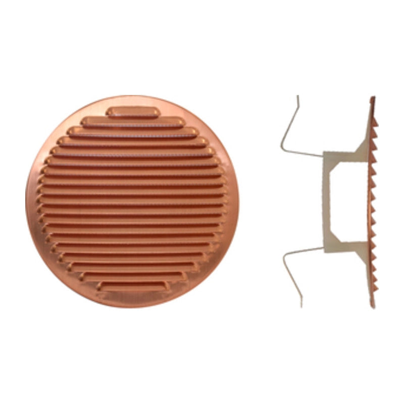 GRIGLIA AERAZIONE RAME ANTINS C/MOLLE  80/125