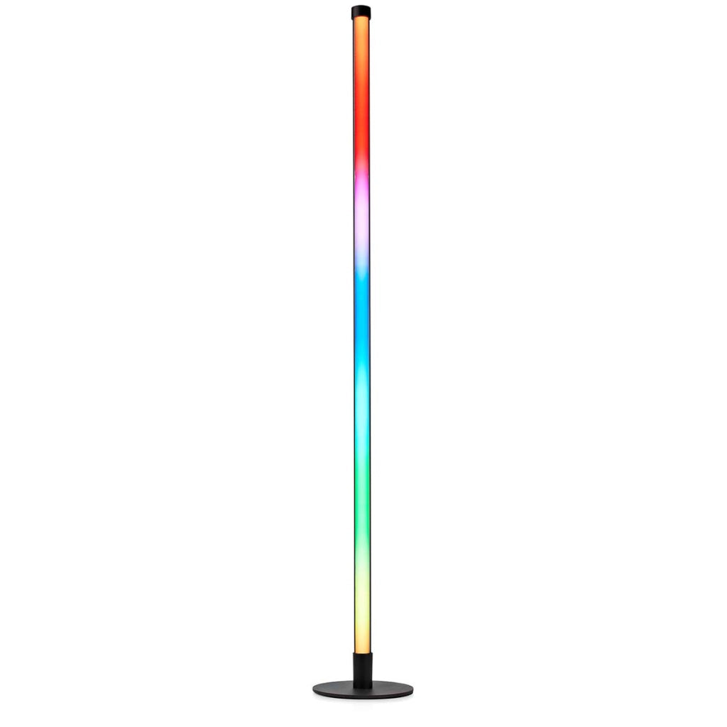 Lampada d'ambiente RGBIC 10W Wi-Fi Connected 180lm 2700-6500K Nero Nedis