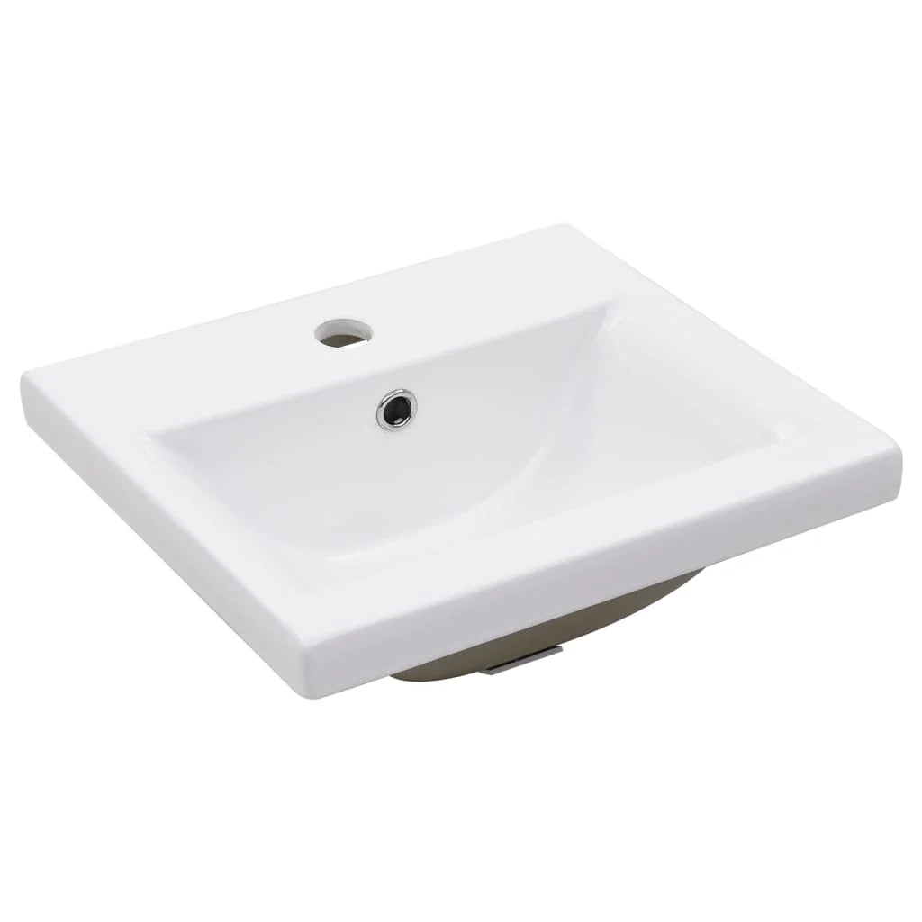 Telaio per lavabo da incasso 40 x 38 x 31 cm ferro bianco 02_0006773
