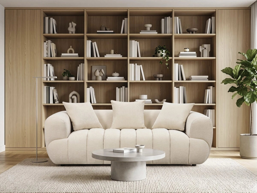 Divano lineare "La Fayette" - 3 posti - Beige