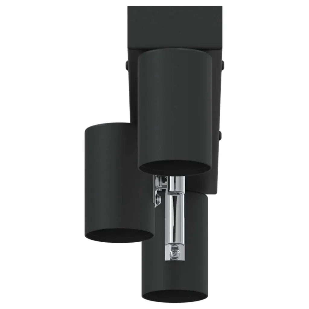 Faretto da soffitto Nero 38 x 6,5 x 11,5 cm Metallo 4108182