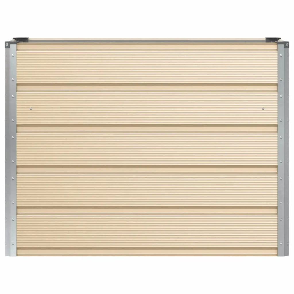 Fioriera Avorio 100 x 40 x 75 cm Acciaio