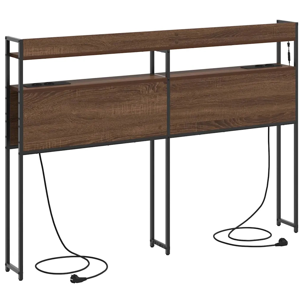 Testata contenitore Rovere marrone Legno multistrato 859704