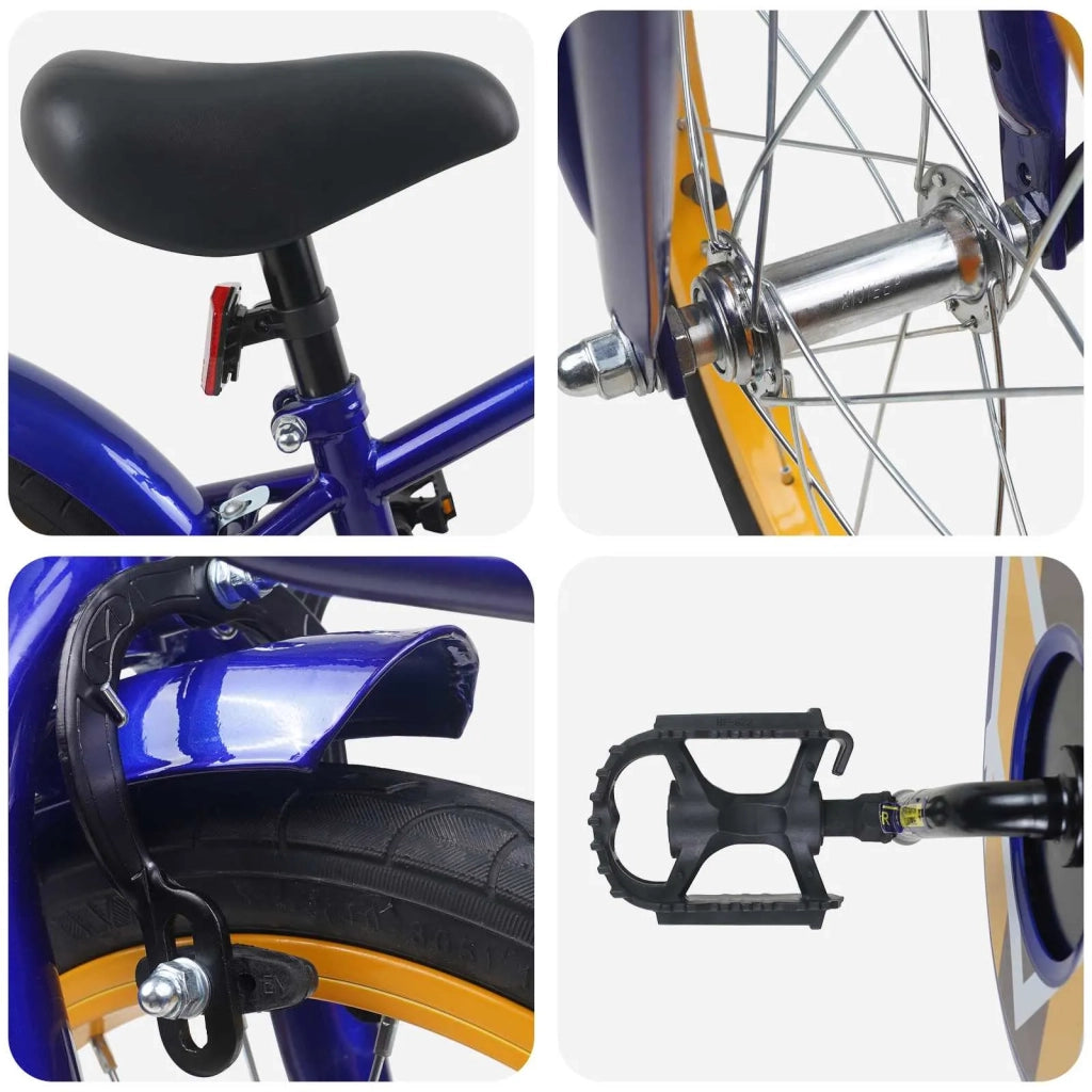 Bicicletta per Bambini | Bici per bambini 16 Pollici per bambini di 4-6 anni