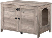 Cassa per gatti trasformabile - 80x54x50 cm - cassa - grigio