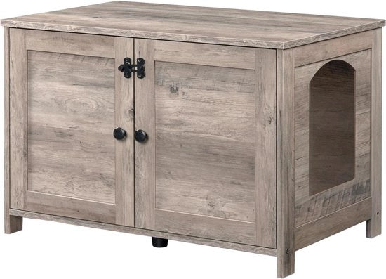 Cassa per gatti trasformabile - 80x54x50 cm - cassa - grigio