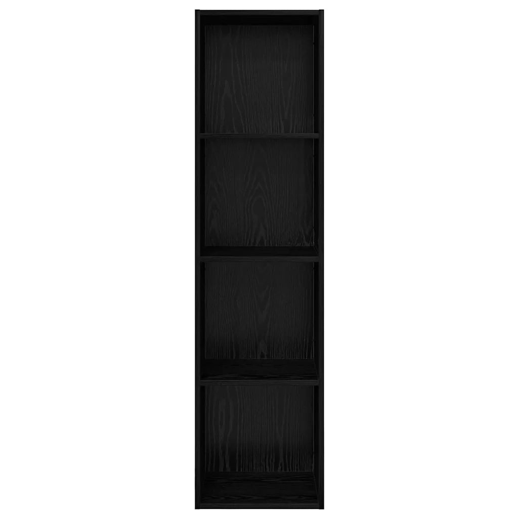 Set mobile TV | Armadietto TV | Mobile Porta TV Rovere Nero 37 x 37 x 142,5 cm Legno multistrato