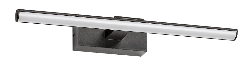 Applique LED quadri/specchio Gaten Rabalux nera 8W 3000K