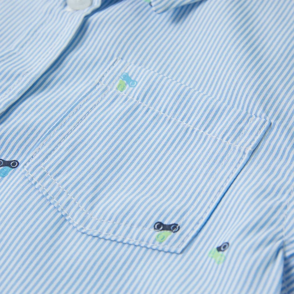 Camicia da Bambino Azzurra 104 12185