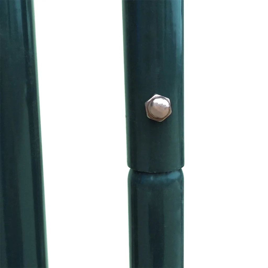 Cancello per Recinzione da Giardino 100x100 cm Verde 142292