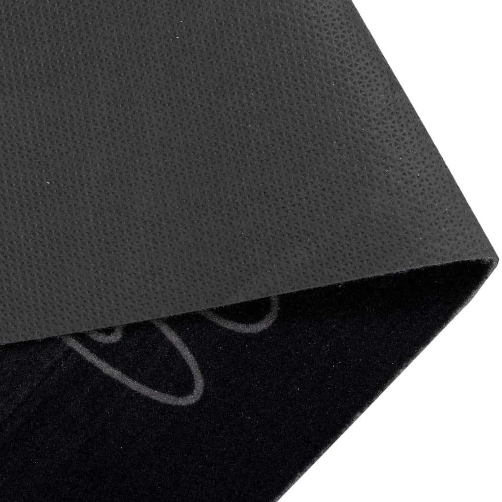 Tappeto da Cucina Nero 300 x 60 cm Velluto 42013430