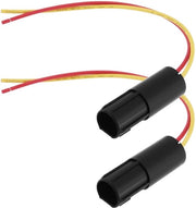 Set di 2 Connessioni Idrorepellenti per Fari di Nebbia dell'Auto