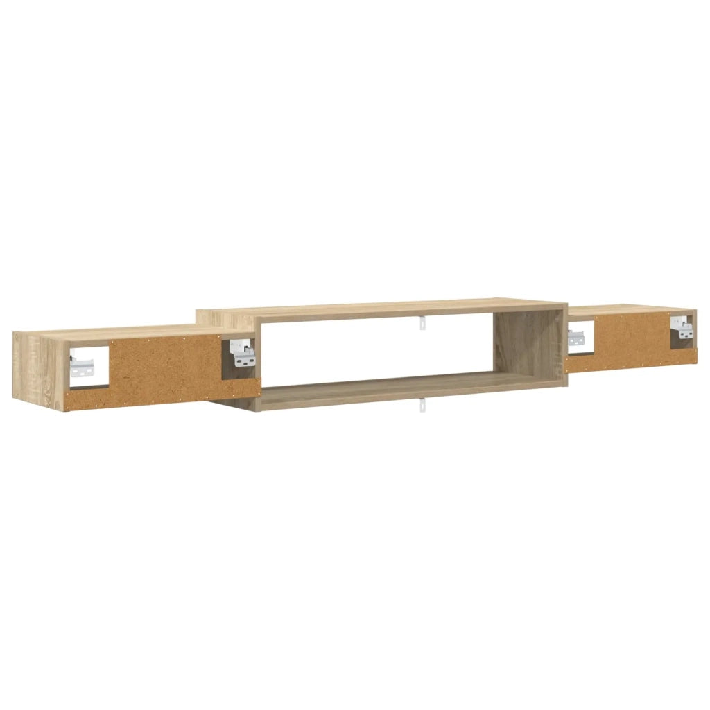 Mobile TV da Parete A parete-Credenza per TV sospesa Rovere Sonoma 180 x 28 x 21 cm