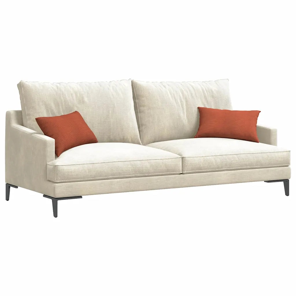 Cuscini da Divano 2 pcs Rosso Arancio 50 x 30 cm 42013652