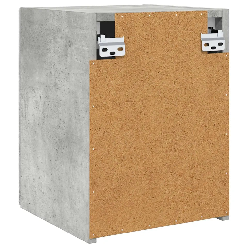 Mobile TV da parete 2 pcs Calcestruzzo 30 x 31 x 40 cm 892256