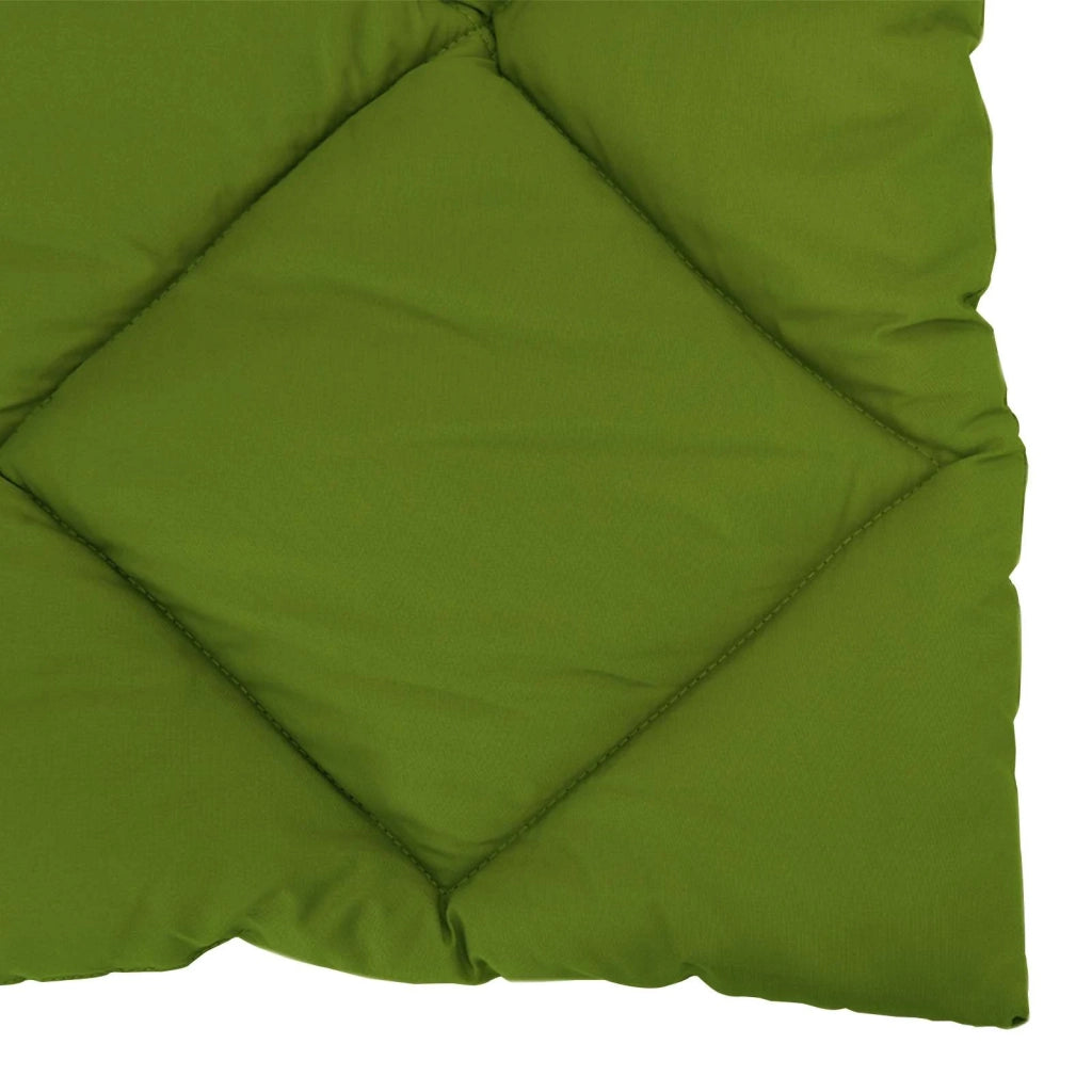 Duvet Invernale Verde 155 x 220 cm Microfibra 42025675