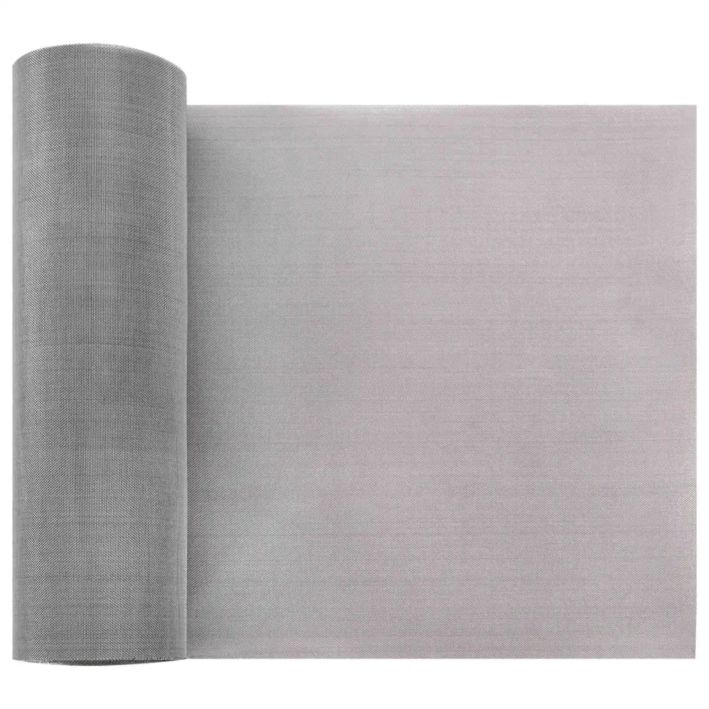 Rete per schermatura 20 x 2000 cm 60 Mesh Argento 42039565