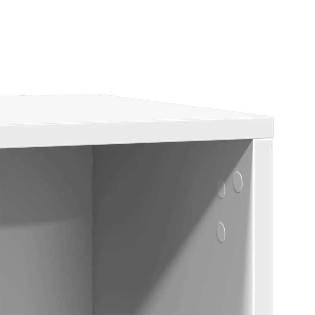 Recinto per Lettiera per Gatti Bianco 80x50x45 cm in Truciolato