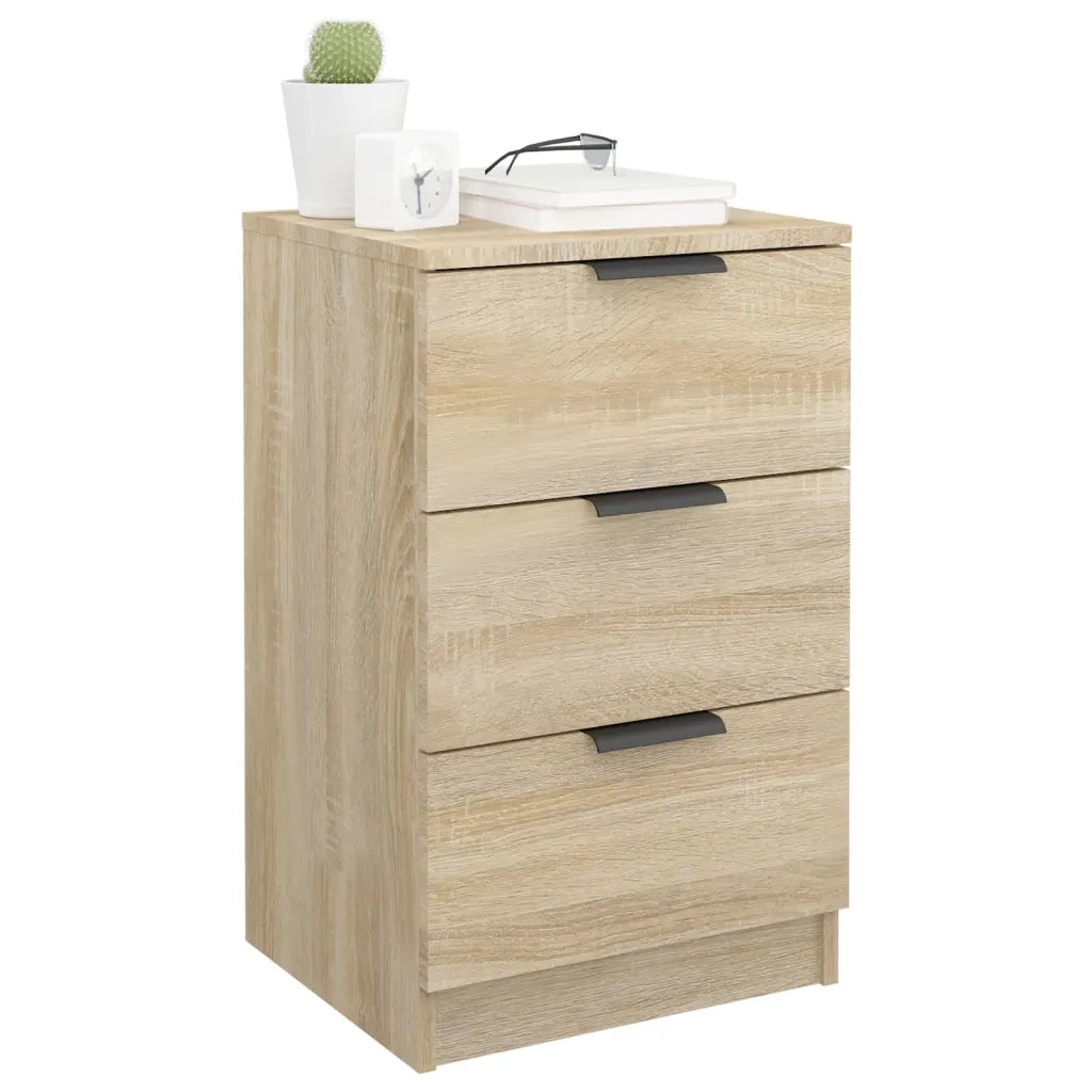 Comodini 2 pz Rovere Sonoma 40x36x65 cm 811275