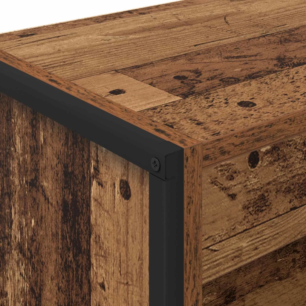 Armadio per Libri Legno vecchio 80 x 30 x 121 cm 886418