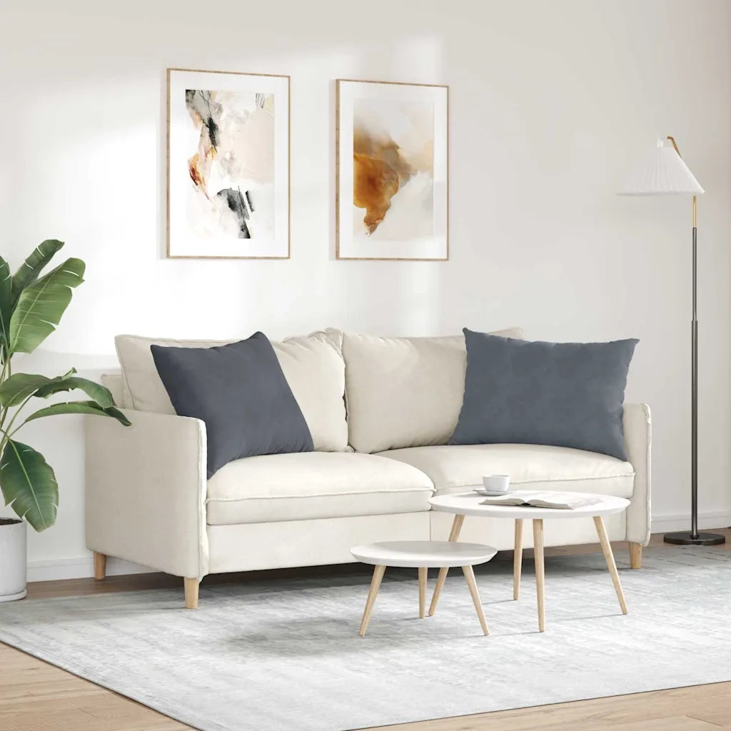 Cuscini da Divano 2 pcs Grigio scuro 70 x 50 cm 42013757