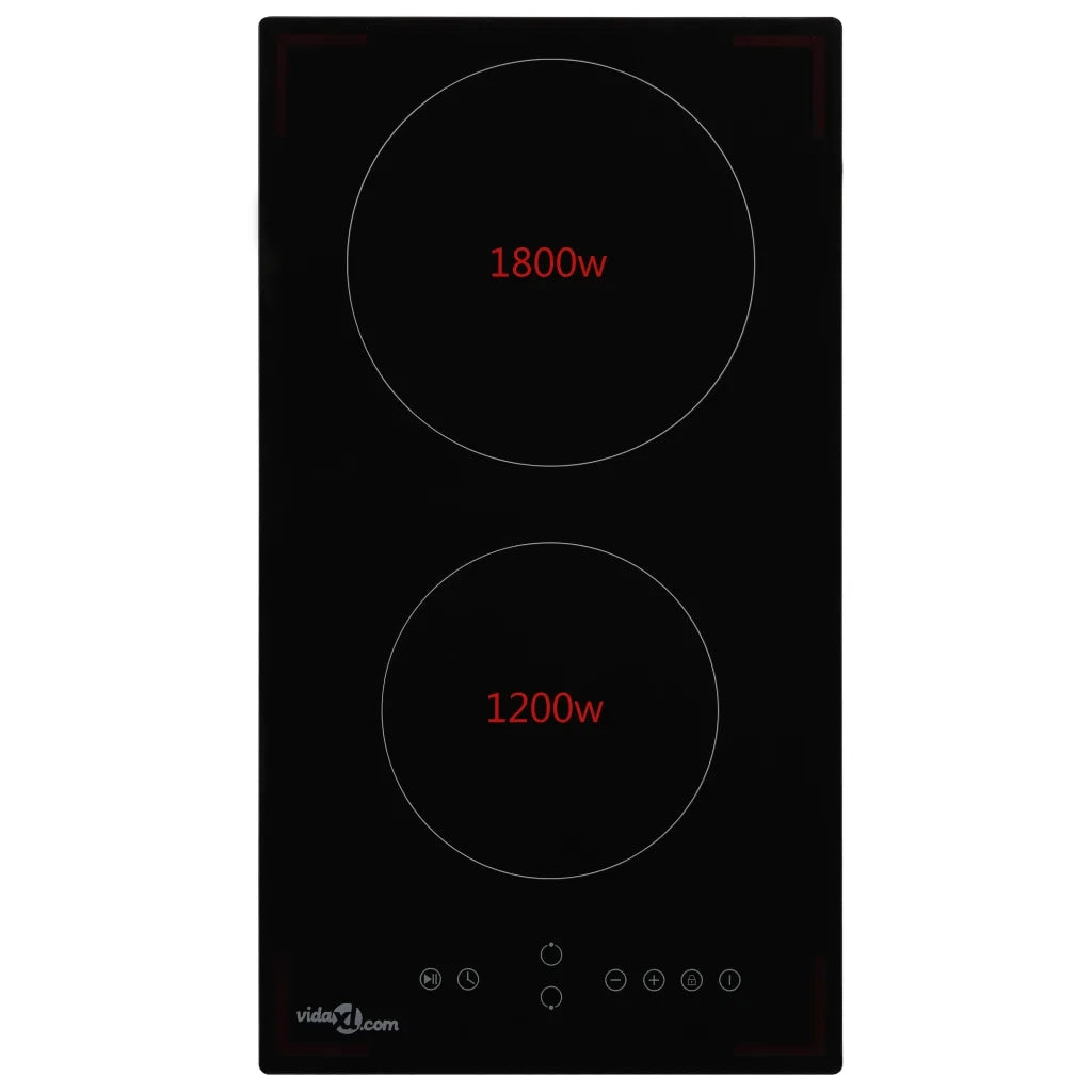 Piano Cottura in Ceramica con 2 Zone e Controlli Touch 3000 W  cod mxl 102250