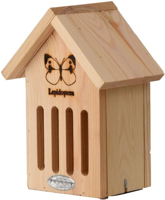Recinzione per insetti - Silhouet FSC 100% - Marrone - Rifugio per insetti - Facile da pulire - Ideale per esterni - Incentiva la vita selvatica - Insectario