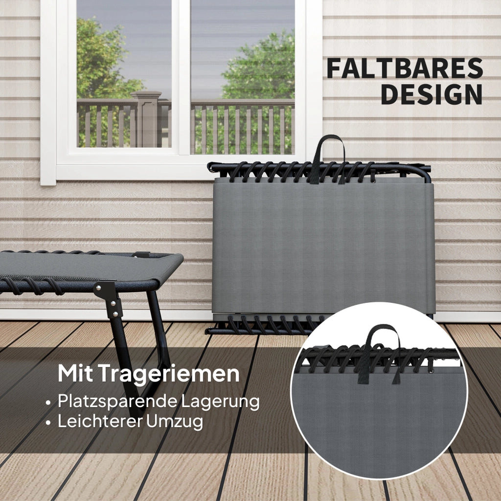 Sdraio Poltrone Lounge con Cuscini ¨C Minimal ¨C Grigio Polyrattan