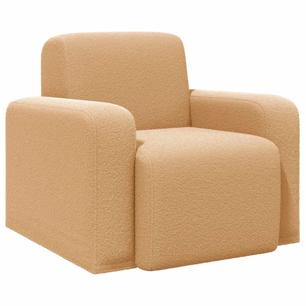 Poltrona Beige Bouclé 42042453
