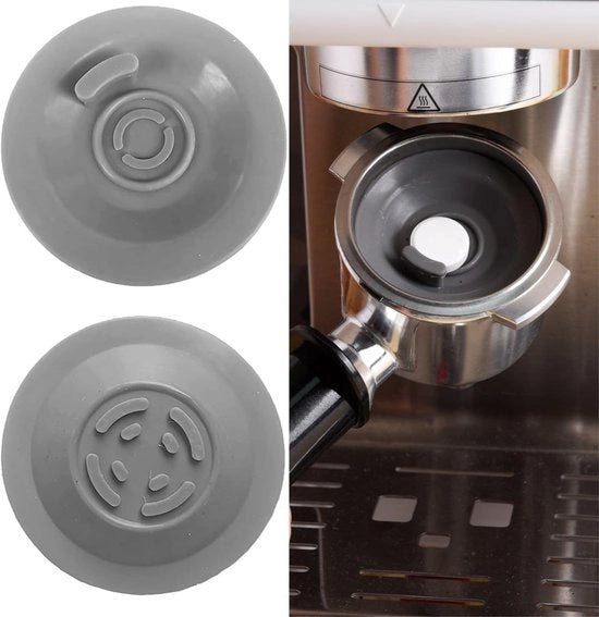 Rinomina per Macchina da Caffè - 2 Pezzi - Tablet di Pulizia per Macchina da Caffè - Accessori di Pulizia Universali per Macchina da Caffè - Caffettiere - 54 mm - Pulizia Profonda - Tablet di Pulizia