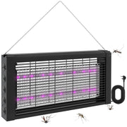 Lampada Antizanzare Elettrica LED ¨C Xylo ¨C 60m2 Interno 49x6x25cm Nero