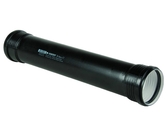 TUBO 2 BICCHIERI INNESTO SILENT ø90 MT 2   GEBERIT