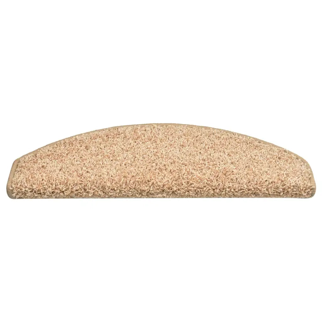 Tappetini per scale 15 pz 65x21x4 cm Oro Semicircolari Grandi 322379