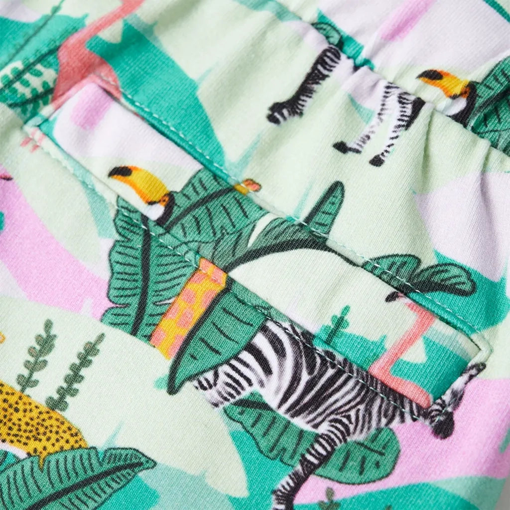 Pantaloncini per Bambini con Coulisse Menta Chiaro 92 10859