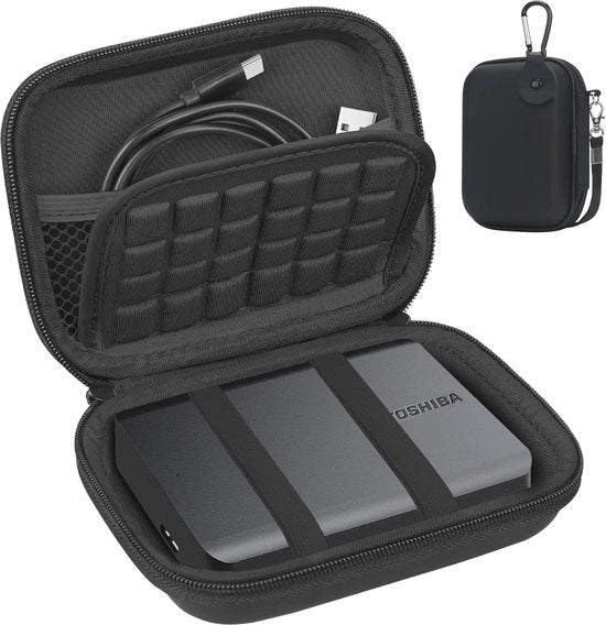 Protezione per Disco Rigido Portatile - Acqua e Shock Resistenete, Compatta