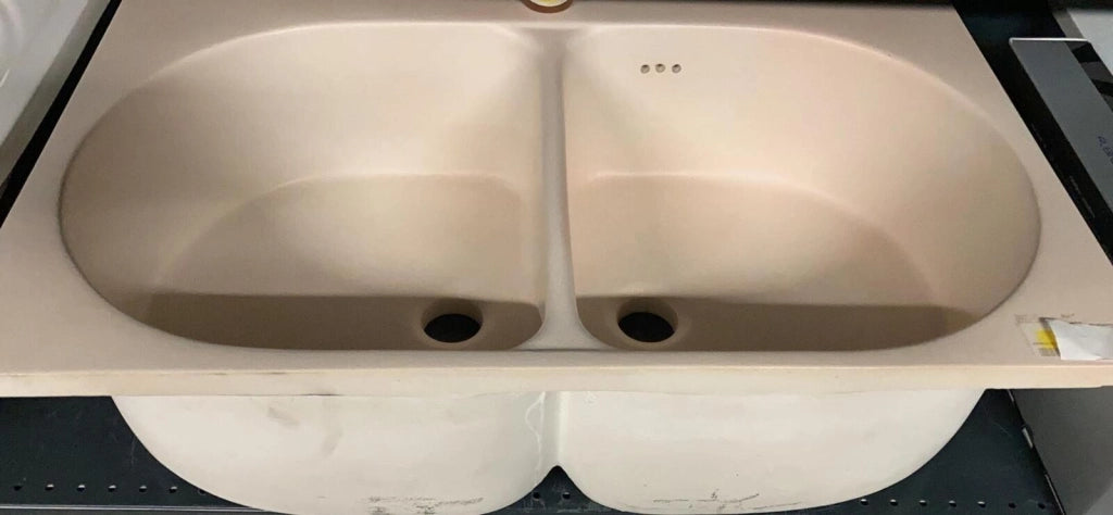 Lavabo Albicocca Secchiaio 2V 50X80 - Treviso Ceramica