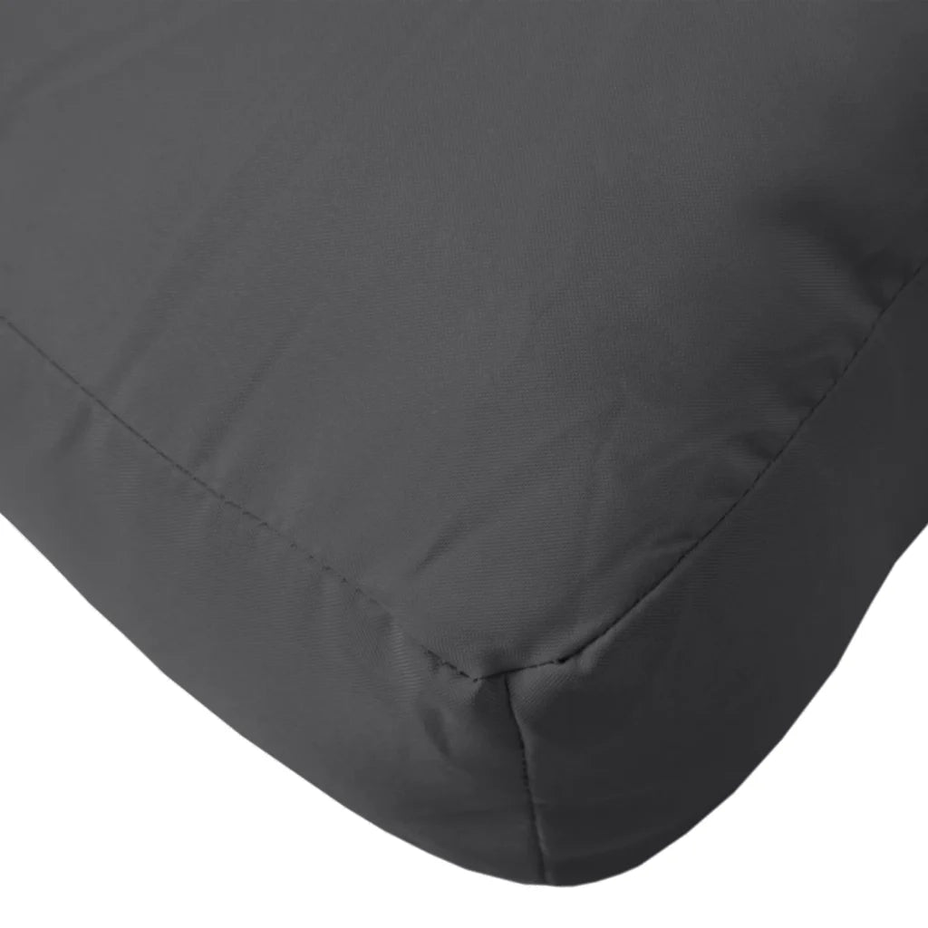 Cuscino per Pallet Antracite Mélange 60x60x9,5 cm in Tessuto 4002662