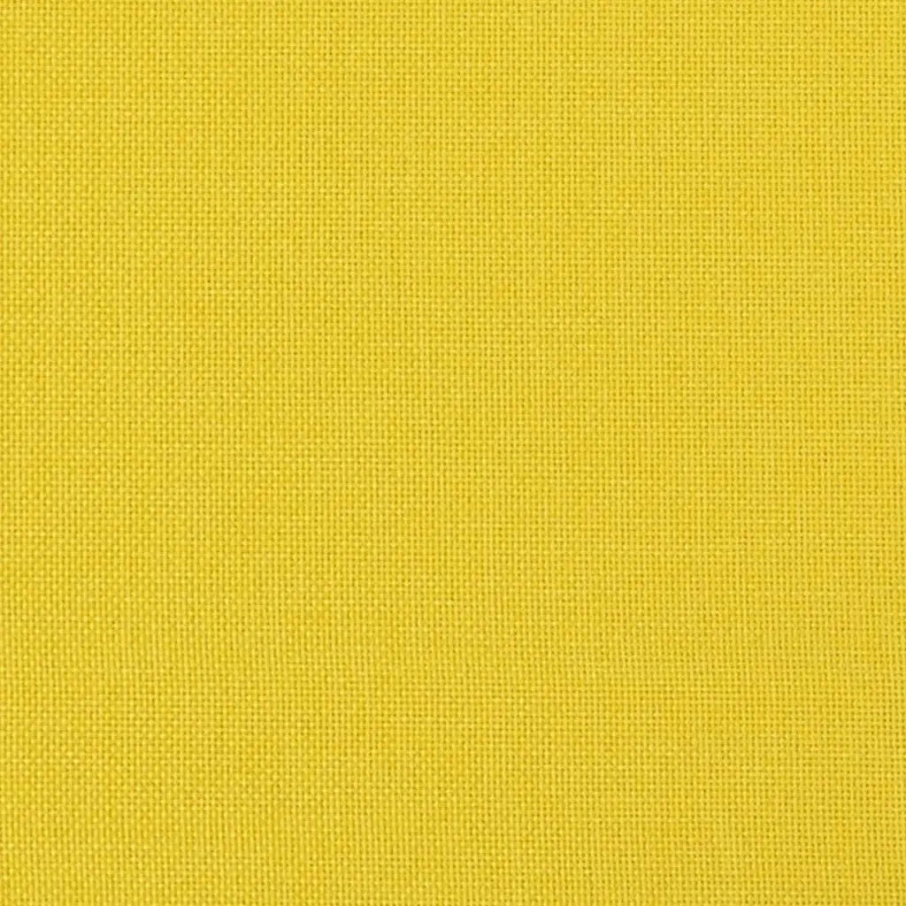 Cuscini da Divano 2 pcs Giallo Chiaro 60 x 40 cm Tessuto 42013662