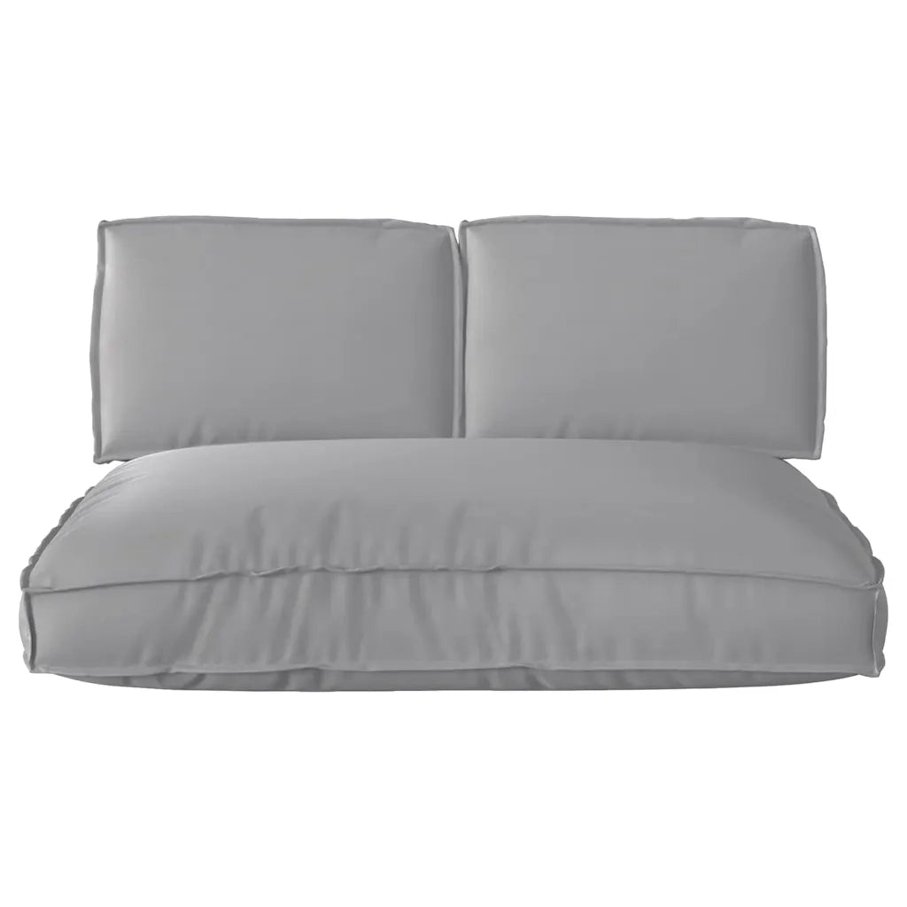 Set di Cuscini 3 pcs Grigio Tessuto Oxford 3402130
