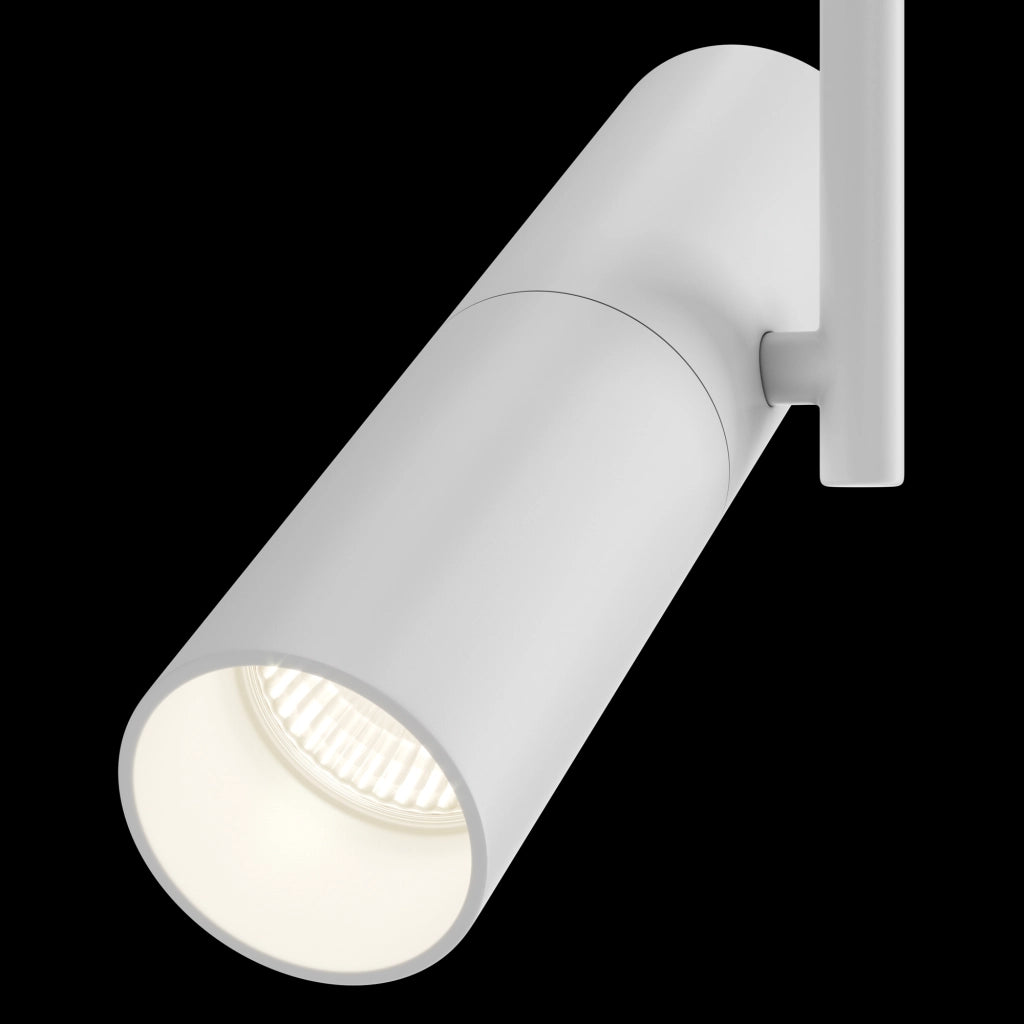 Plafoniera Maytoni Elti bianca alluminio 1 luce GU10