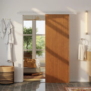 Armadio Scorrevole ¨C Minimal ¨C Effetto Legno Marrone 75x210cm